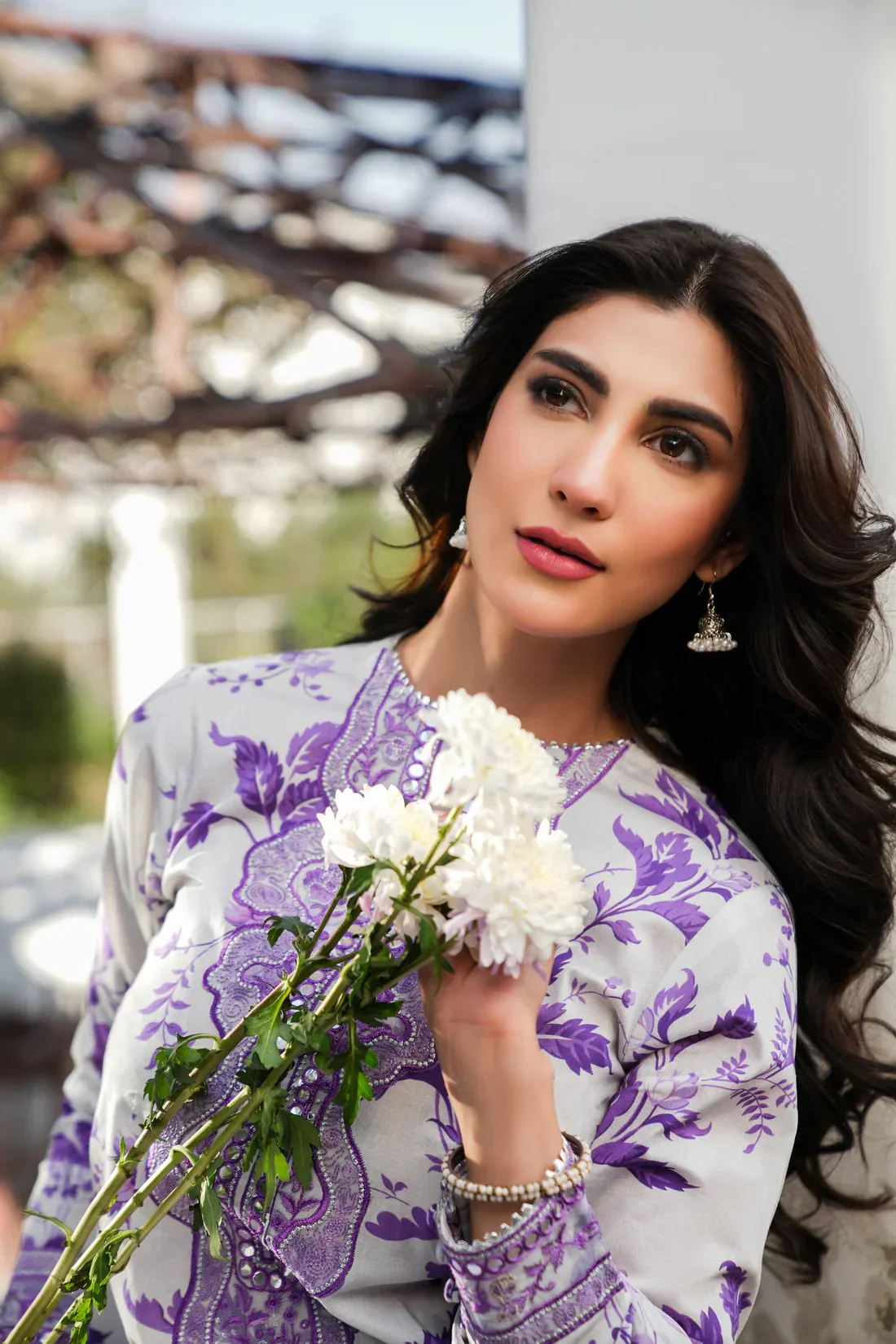Aneela's Collection Luxury LAWN Embroidered 3 Piece Unstitched - 756 - Image 4