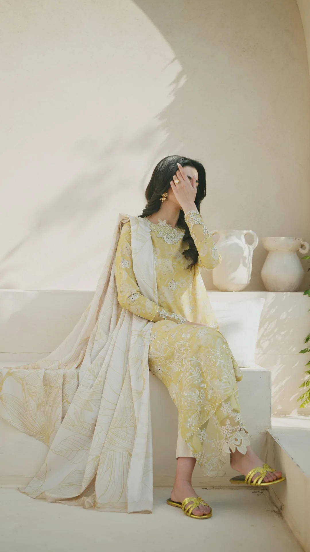 IZNIK - 3 Piece Unstitched Chickenkari Embroidered Printed Lawn Suit | EFL-08 - Image 3