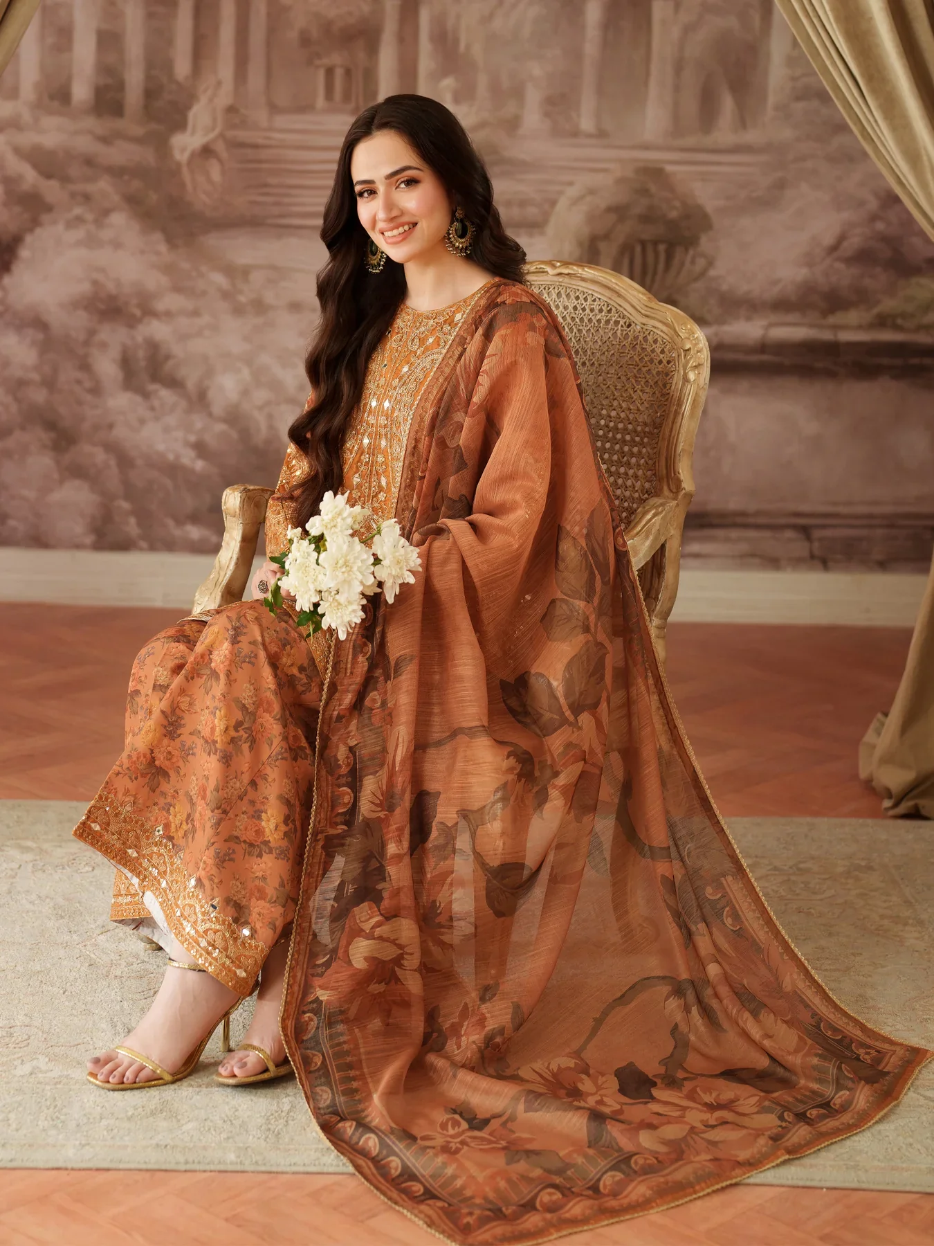 JAMINE - 3PC UNSTITCHED EMBROIDERED LAWN - BLS-63 - Image 4