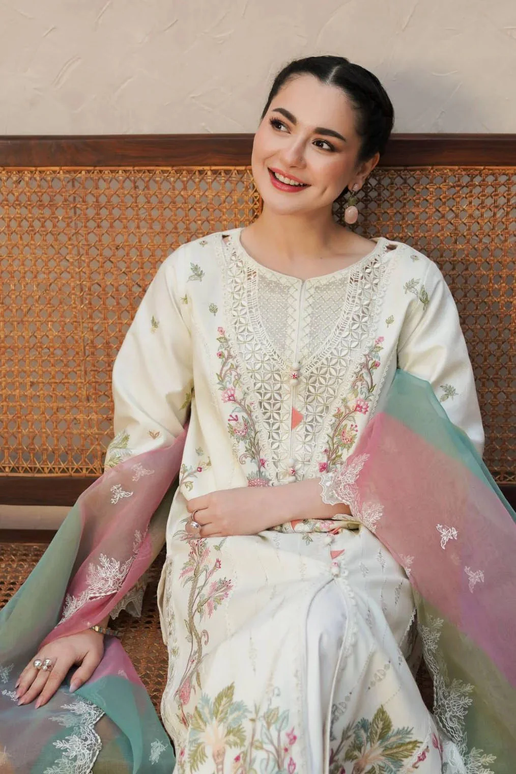JEEM - Lawn Unstitched Embroidered Collection with Embroidered Dupatta - KPR29 - Image 4