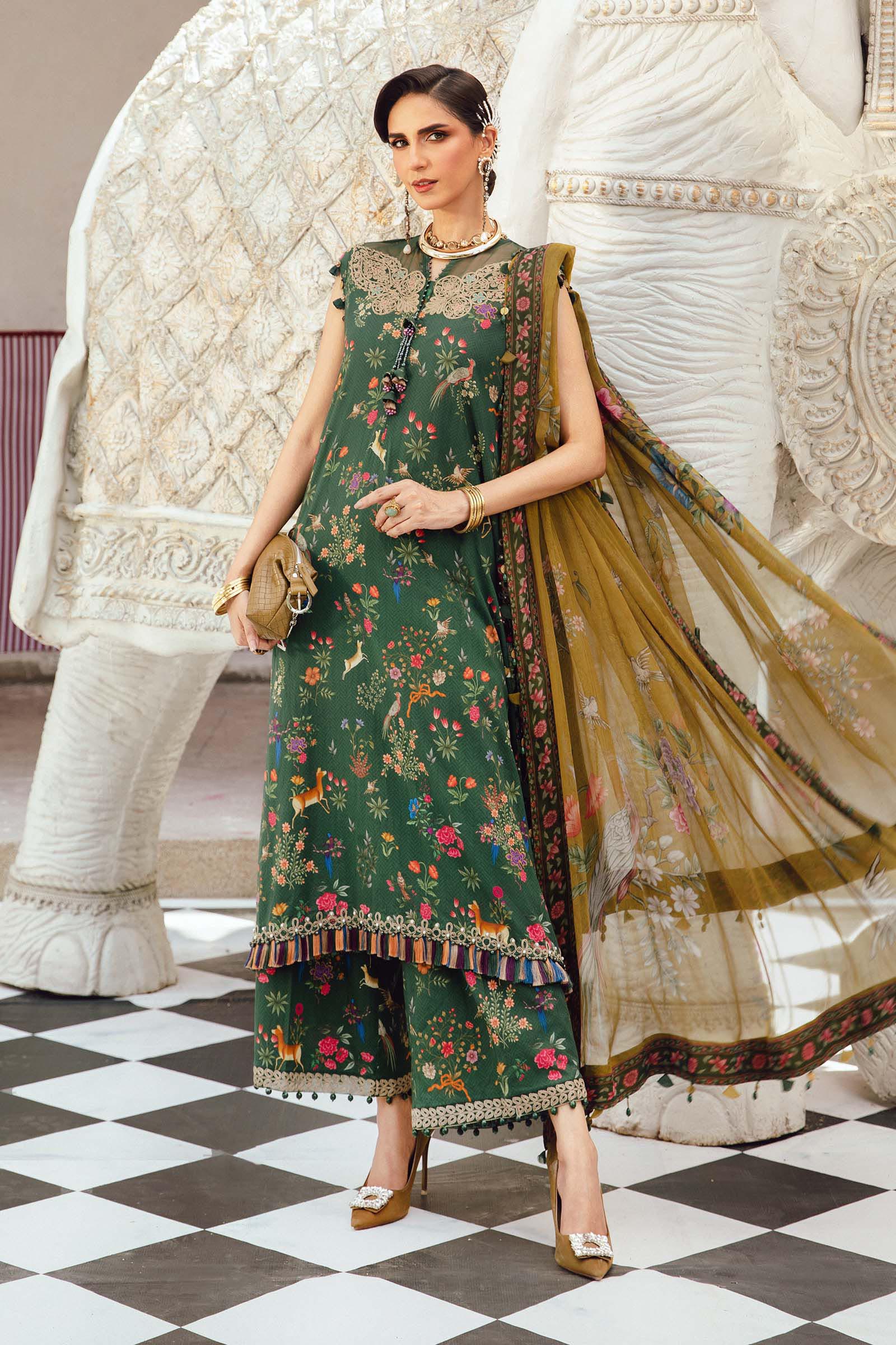 MARIA B - 3 Piece Embroidered Lawn MPT-2707-B