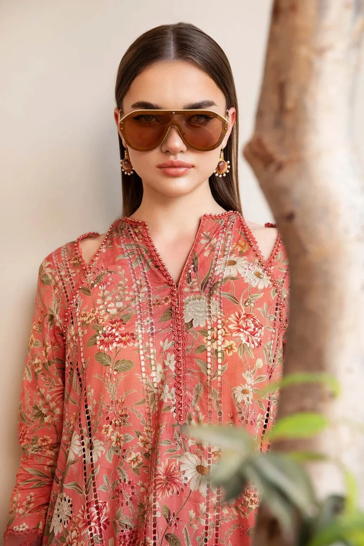 MARIA B - 3 Piece CHICKENKARI Unstitched Printed Lawn Suit | MPT-25022 - Image 2