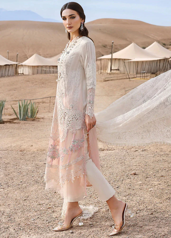 Maria B Embroidered Suits Unstitched 3 Piece MB25VL D-15A - Luxury Collection - Image 5