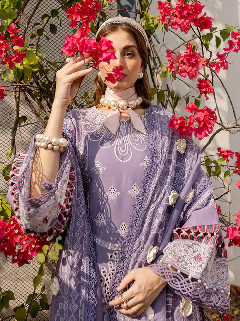 Parishay - MS-05 - Luxury Lawn Embroidered 3 Piece Unstitched - Image 4