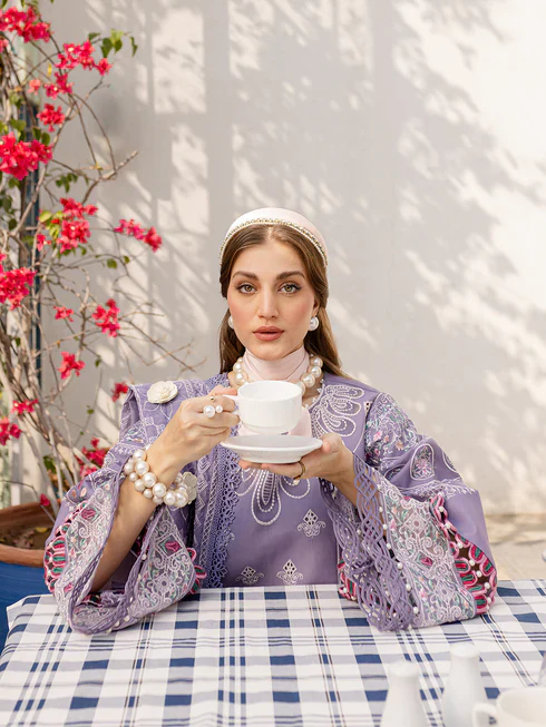 Parishay - MS-05 - Luxury Lawn Embroidered 3 Piece Unstitched - Image 5
