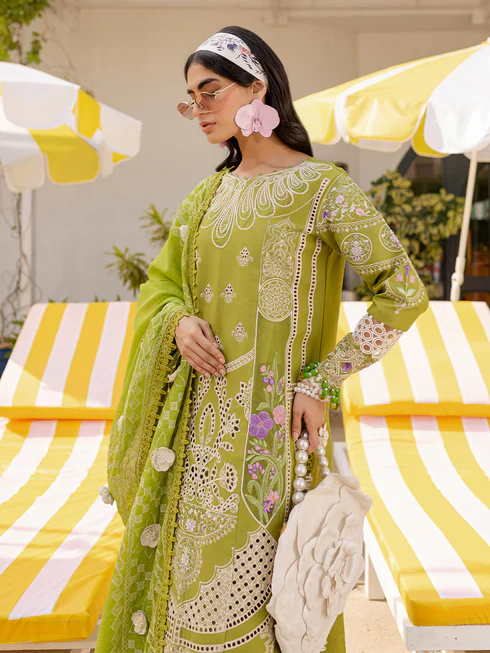 Parishay - MS-04 - Luxury Lawn Embroidered 3 Piece Unstitched - Image 2