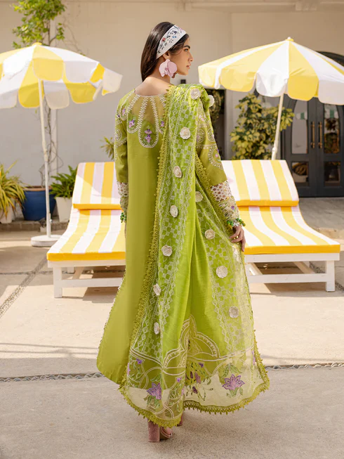 Parishay - MS-04 - Luxury Lawn Embroidered 3 Piece Unstitched - Image 4