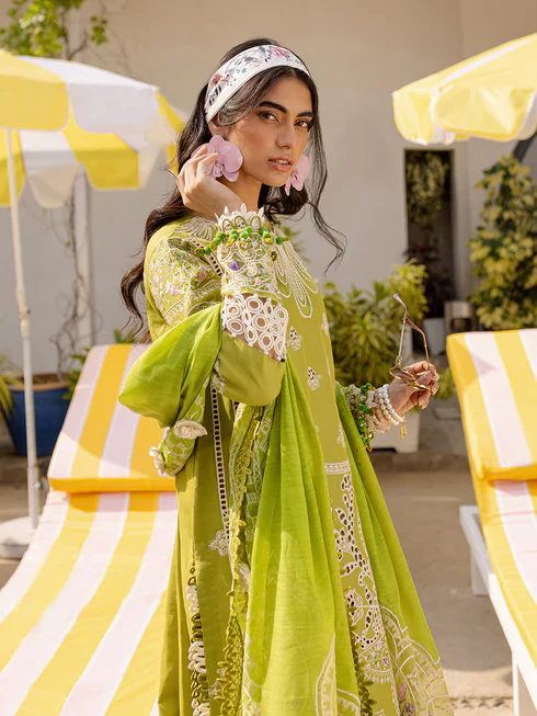 Parishay - MS-04 - Luxury Lawn Embroidered 3 Piece Unstitched - Image 5