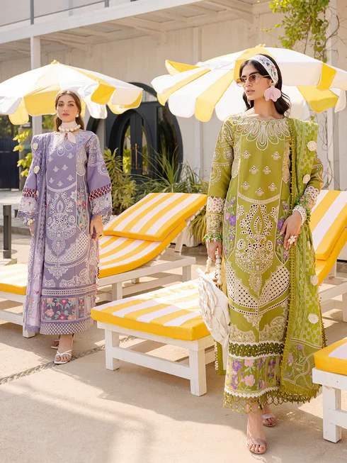 Parishay - MS-04 - Luxury Lawn Embroidered 3 Piece Unstitched - Image 7