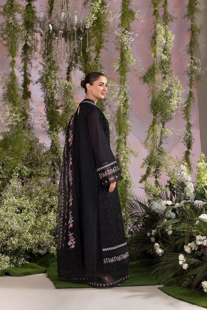 SOBIA NAZIR - 3PC LAWN EMBROIDERED SHIRT WITH EMBROIDERED DUPATTA AND TROUSER - KPR 225 - Image 3
