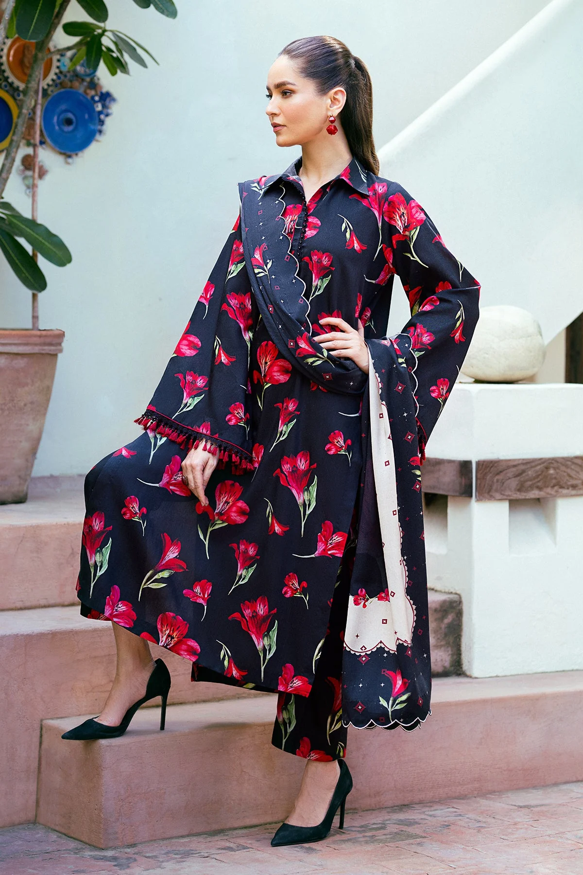 SUMMER 3PC - PRINTED LAWN UF-772 - Image 3