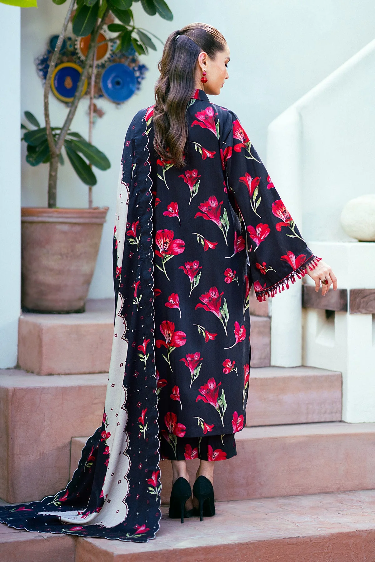 SUMMER 3PC - PRINTED LAWN UF-772 - Image 8